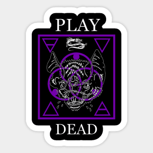 Play Dead - Vampire Bat. Sticker